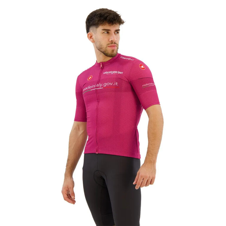 Castelli #Giro107 Classification 2024 Short Sleeve Jersey M Cliclamine - Image 3