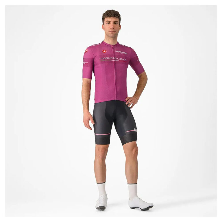 Castelli #Giro107 Classification 2024 Short Sleeve Jersey M Cliclamine - Image 6