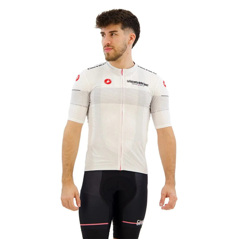 Castelli #Giro107 Classification 2024 Short Sleeve Jersey XL White - 2XL White