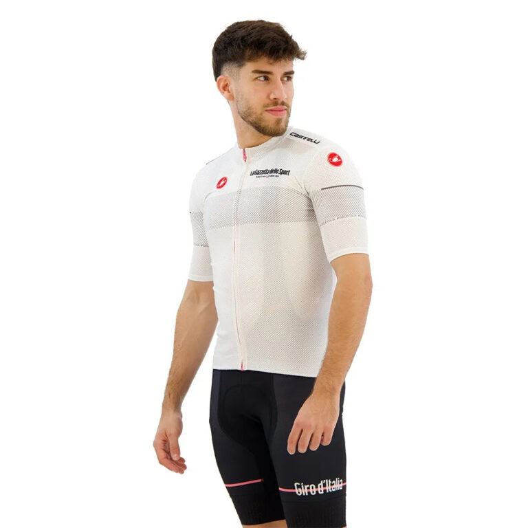 Castelli #Giro107 Classification 2024 Short Sleeve Jersey XL White - 2XL White - Image 3