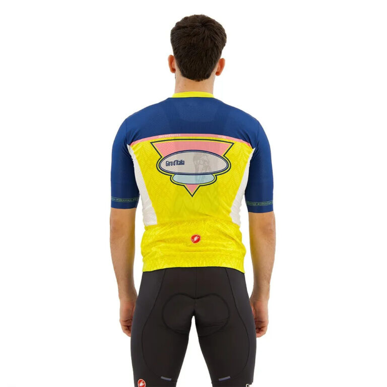 Castelli #Giro107 Oropa 2024 Short Sleeve Jersey M Yellow - 2XL Yellow - Image 2