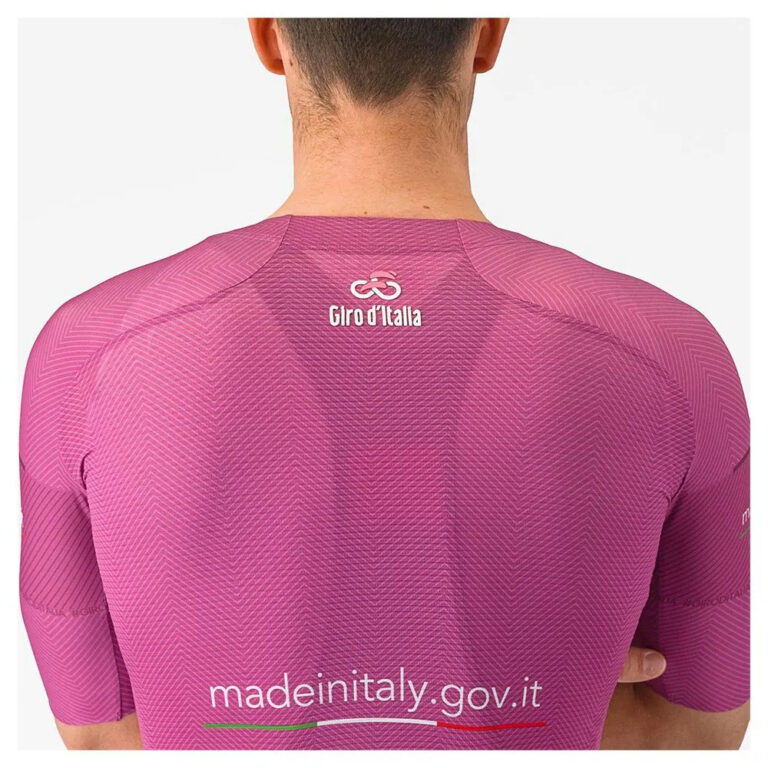 Castelli #Giro107 Race 2024 Short Sleeve Jersey M Cliclamine - XL Cliclamine - Image 6