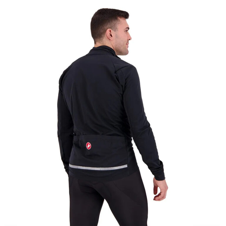 Castelli Go Jacket XS Light Black / White - 3XL Light Black / White - Image 4