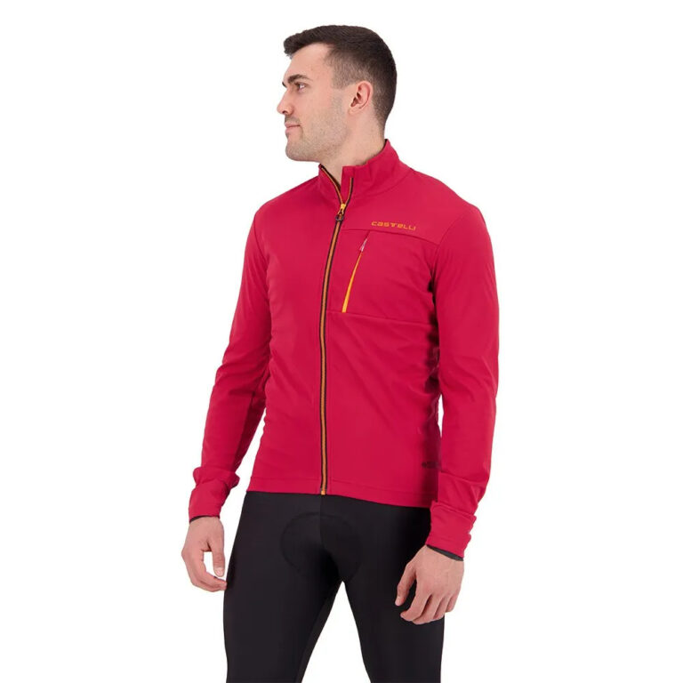 Castelli Go Jacket S Pro Red / Brilliant Orange - 3XL Pro Red / Brilliant Orange - Image 3