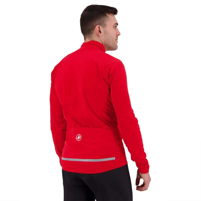 Castelli Go Jacket S Red / Silver Grey - 3XL Red / Silver Grey - Image 4