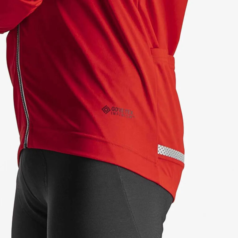 Castelli Go Jacket S Red / Silver Grey - 3XL Red / Silver Grey - Image 5