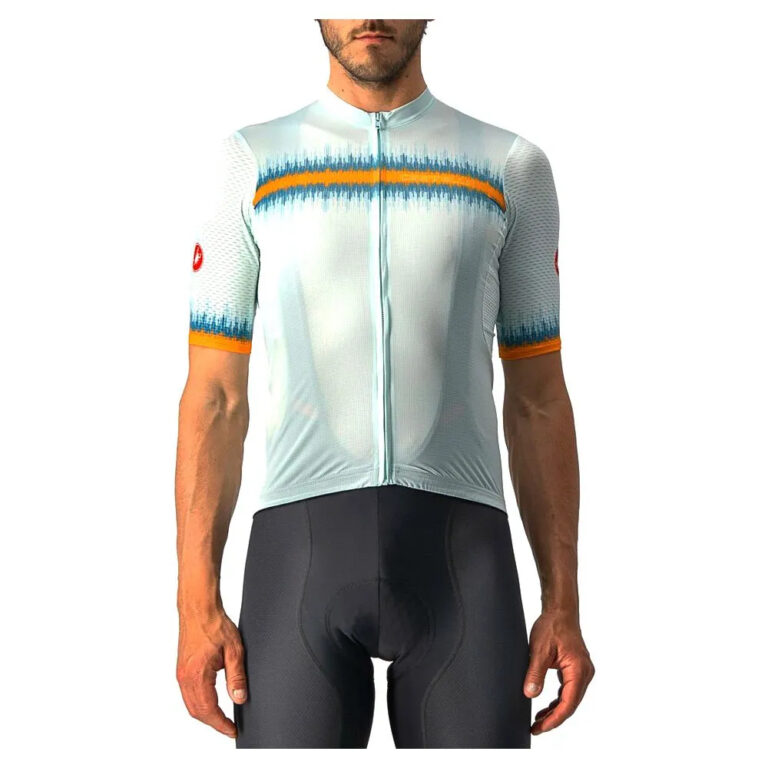 Castelli Grimpeur Short Sleeve Jersey L Light Acqua - 2XL Light Acqua