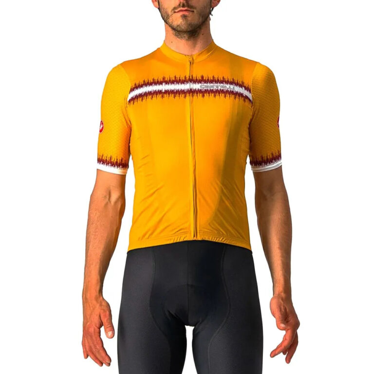 Castelli Grimpeur Short Sleeve Jersey L Mustard - XL Mustard