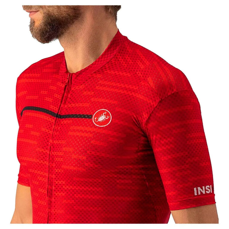 Castelli Insider Short Sleeve Jersey S Dark Red - 2XL Dark Red - Image 5