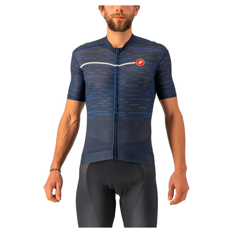 Castelli Insider Short Sleeve Jersey S Savile Blue - 3XL Savile Blue