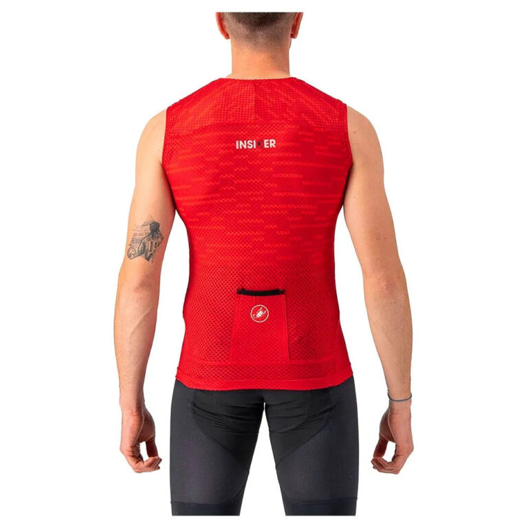 Castelli Insider Short Sleeve Jersey S Dark Red - 2XL Dark Red - Image 2