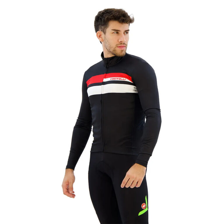 Castelli Lineare Long Sleeve Jersey S Light Black - M Light Black - Image 3