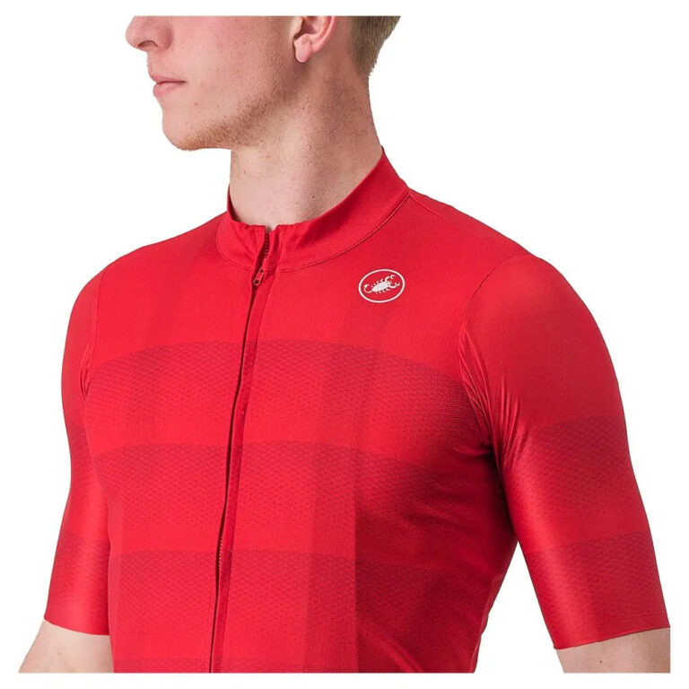 Castelli Livelli Short Sleeve Jersey S Red - 2XL Red - Image 4