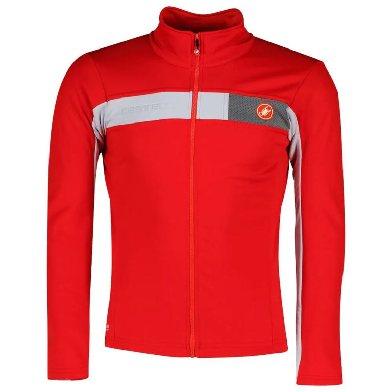 Castelli Mortirolo 6S Jacket S Red / Silver / Red Reflex - 3XL Red / Silver / Red Reflex - Image 3