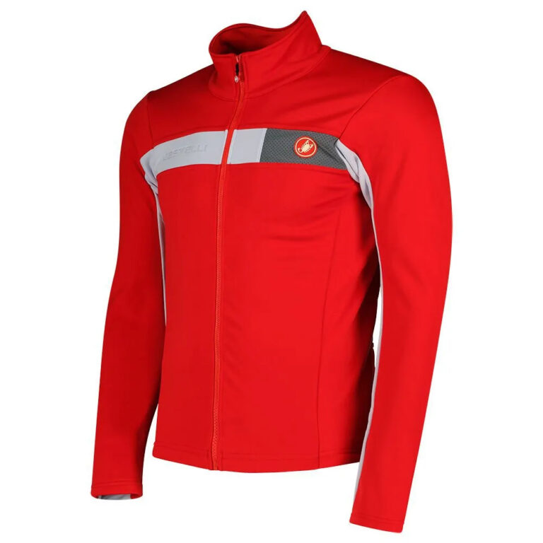 Castelli Mortirolo 6S Jacket S Red / Silver / Red Reflex - 3XL Red / Silver / Red Reflex - Image 5