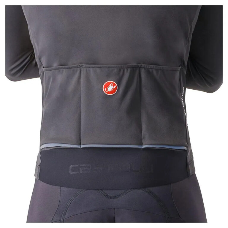 Castelli Perfetto Air Jacket XS Orange / Dark Grey - 3XL Orange / Dark Grey - Image 4