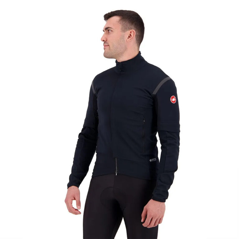 Castelli Perfetto RoS 2 Convertible Jacket XS Light Black / Black Reflex - 3XL Light Black / Black Reflex - Image 3