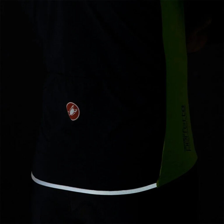 Castelli Perfetto RoS 2 Gilet XS Electric Lime - 3XL Electric Lime - Image 8