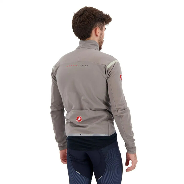 Castelli Perfetto RoS 2 Jacket XS Nickel Grey / Travertino Grey - 3XL Nickel Grey / Travertino Grey - Image 4