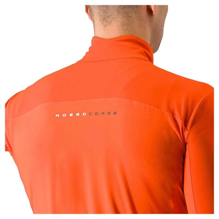 Castelli Perfetto RoS 2 Wind Jacket XS Orange - 3XL Orange - Image 7