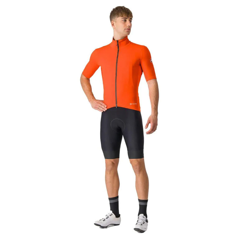 Castelli Perfetto RoS 2 Wind Jacket XS Orange - 3XL Orange - Image 8