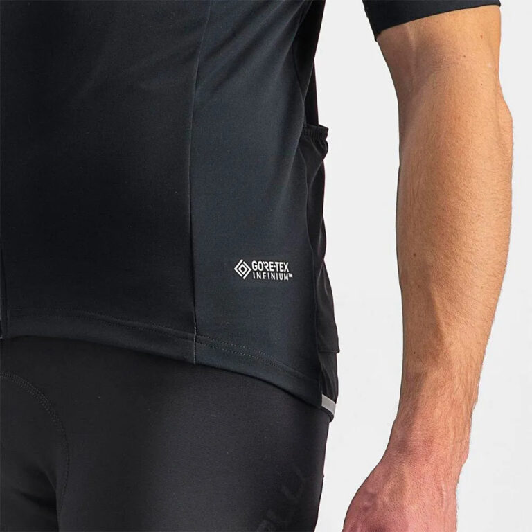 Castelli Perfetto RoS 2 Wind Short Sleeve Jersey M Light Black - XL Light Black - Image 5