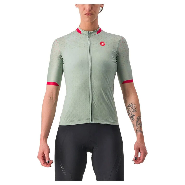 Castelli Pezzi Short Sleeve Jersey XS Defender Green - L Defender Green