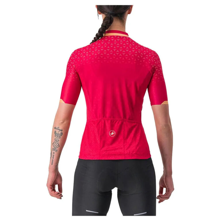 Castelli Pezzi Short Sleeve Jersey XS Persian Red - XL Persian Red - Image 2