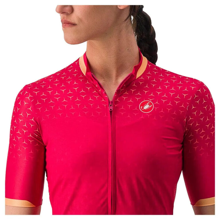 Castelli Pezzi Short Sleeve Jersey XS Persian Red - XL Persian Red - Image 6