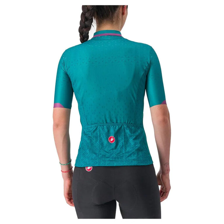 Castelli Pezzi Short Sleeve Jersey XS Quetzal Green - XL Quetzal Green - Image 2