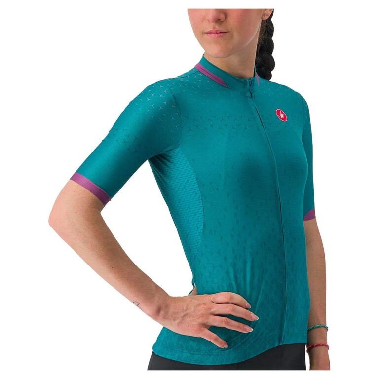 Castelli Pezzi Short Sleeve Jersey XS Quetzal Green - XL Quetzal Green - Image 5