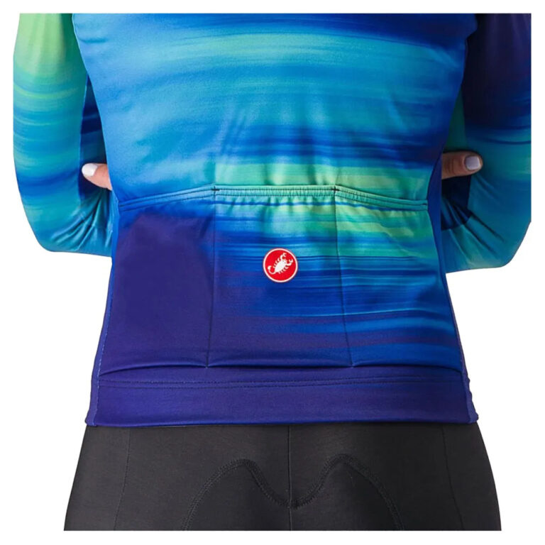 Castelli Phase Long Sleeve Jersey S Blue Multicolor - Image 5