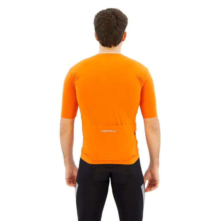 Castelli Premio Short Sleeve Jersey M Orange Rust - 2XL Orange Rust - Image 2