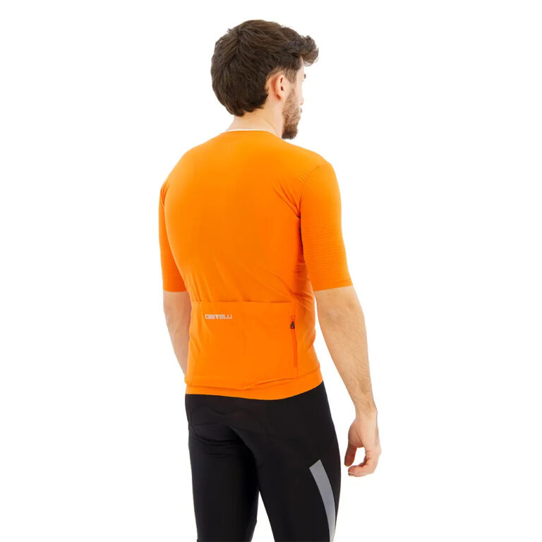 Castelli Premio Short Sleeve Jersey M Orange Rust - 2XL Orange Rust - Image 4