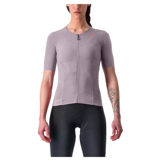 Castelli Premio Short Sleeve Jersey S Purple Mist - L Purple Mist