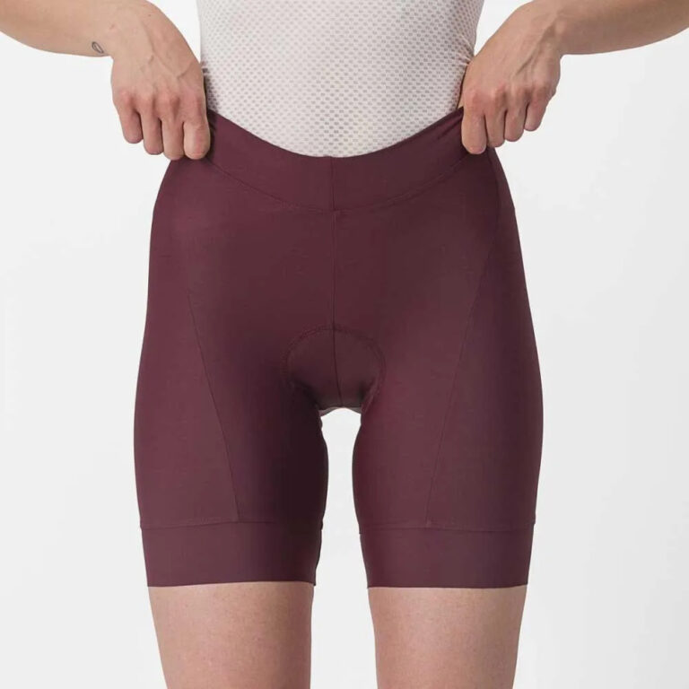 Castelli Prima Shorts S Deep Bordeaux / Persian Red - Image 3