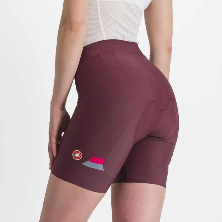 Castelli Prima Shorts S Deep Bordeaux / Persian Red - Image 4