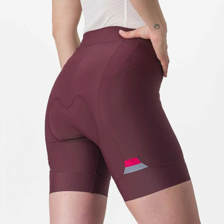 Castelli Prima Shorts S Deep Bordeaux / Persian Red - Image 5