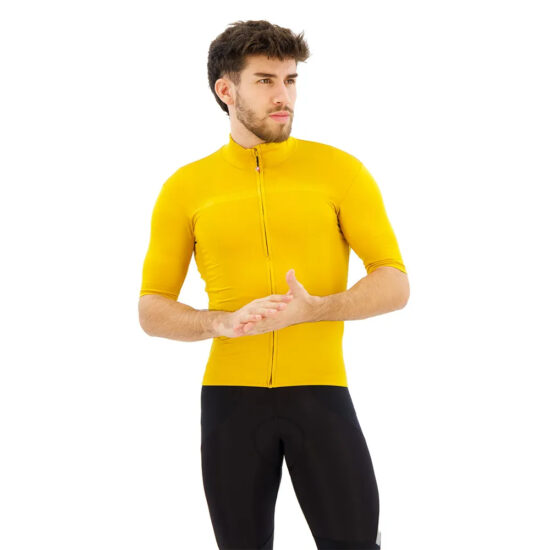 Castelli Pro Thermal Short Sleeve Jersey M Goldenrod