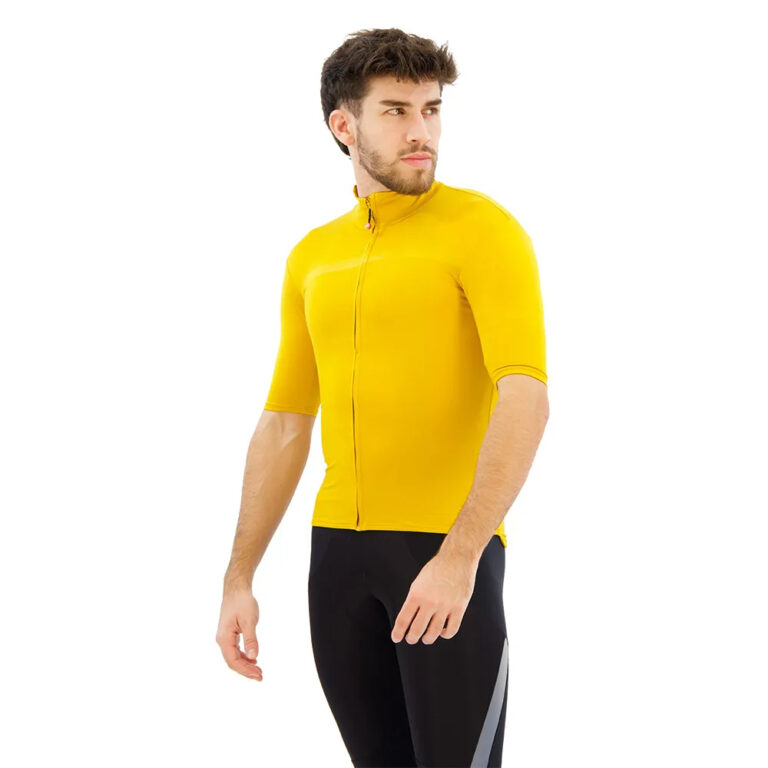 Castelli Pro Thermal Short Sleeve Jersey M Goldenrod - Image 3