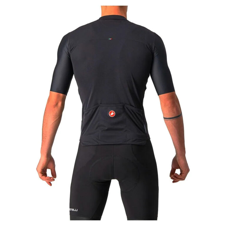 Castelli Prologo 7 Short Sleeve Jersey XS Light Black / Silver / Ivory - 2XL Light Black / Silver / Ivory - Image 2