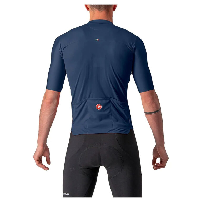 Castelli Prologo 7 Short Sleeve Jersey XS Belgian Blue / Blue Drive / Silver - L Belgian Blue / Blue Drive / Silver - Image 2