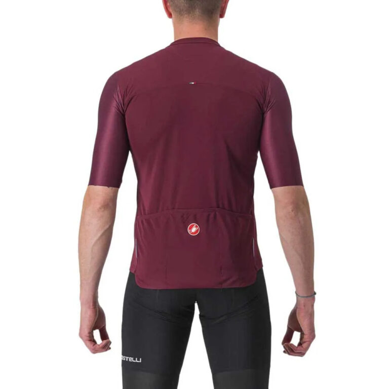 Castelli Prologo 7 Short Sleeve Jersey S Bordeaux / Ivory / Passion Fruit - 2XL Bordeaux / Ivory / Passion Fruit - Image 2