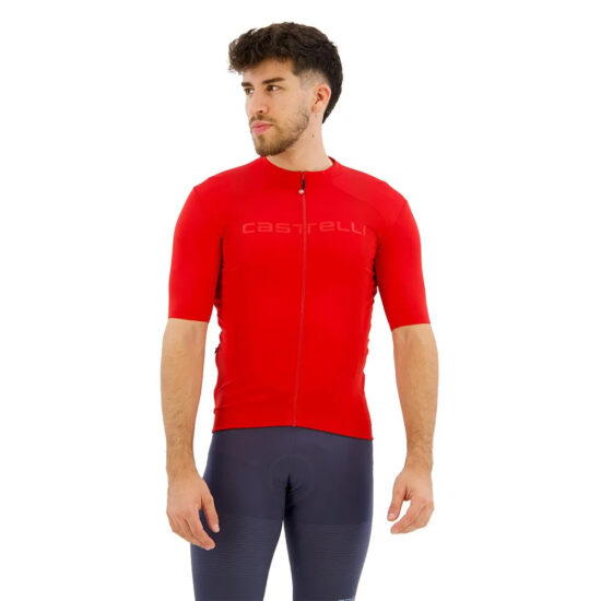 Castelli Prologo Lite Short Sleeve Jersey M Rich Red - 3XL Rich Red