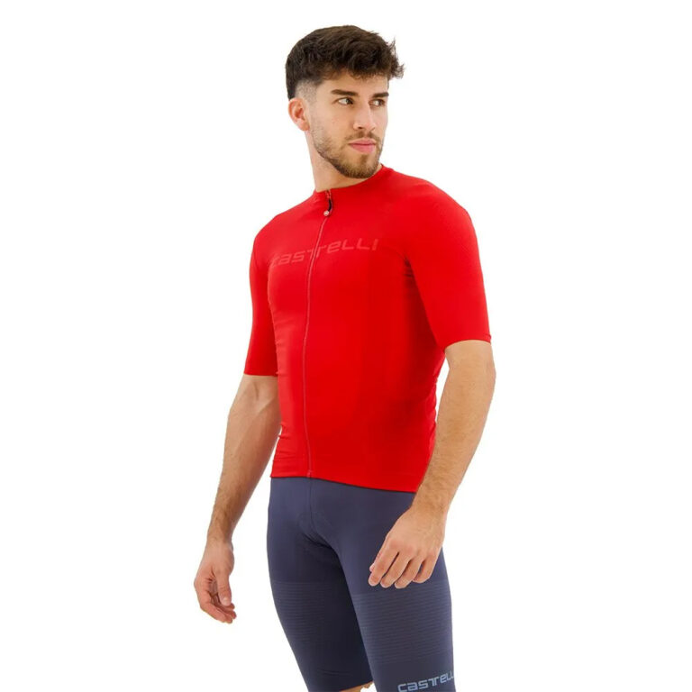 Castelli Prologo Lite Short Sleeve Jersey M Rich Red - 3XL Rich Red - Image 3