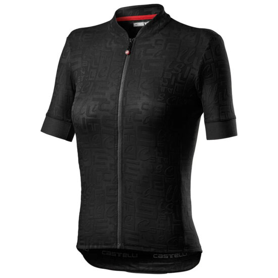 Castelli Promessa Jacquard Short Sleeve Jersey M Light Black