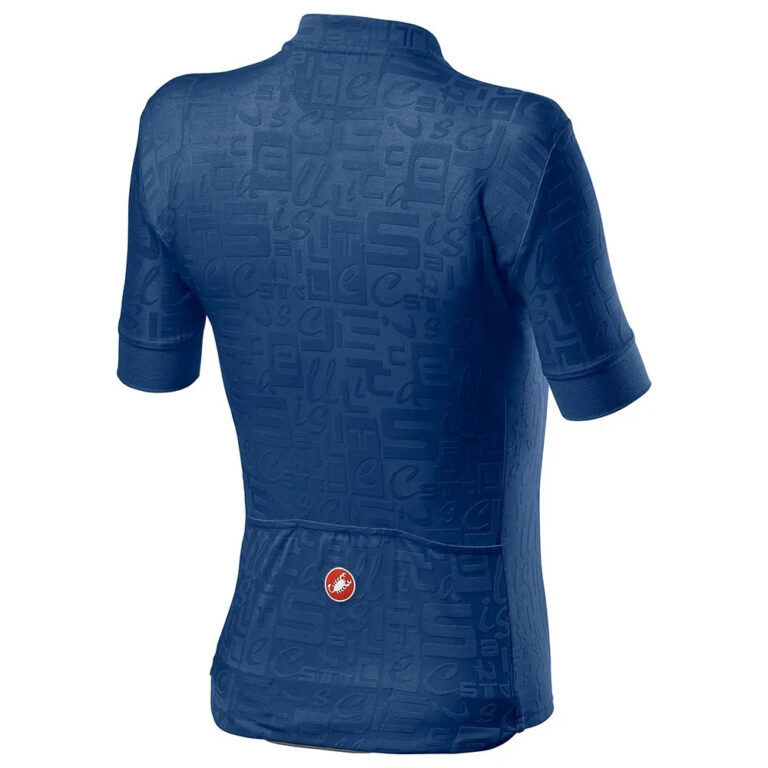 Castelli Promessa Jacquard Short Sleeve Jersey L Agata Blue - XL Agata Blue - Image 2