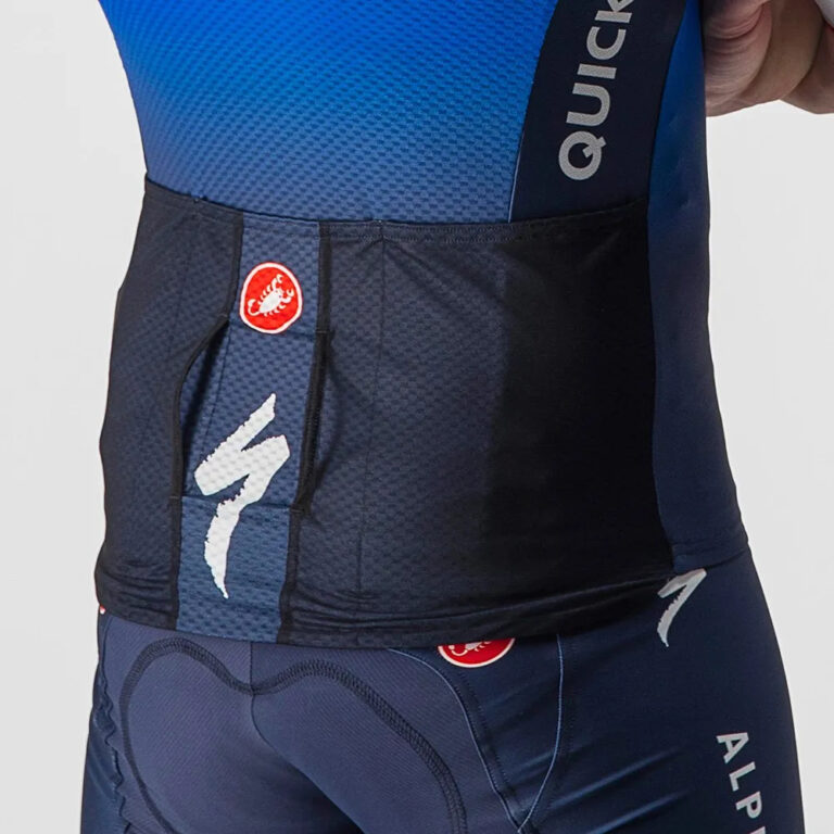 Castelli Quick-Step Aero Race 6.1 Short Sleeve Jersey 2XL Belgian Blue / White - Image 5