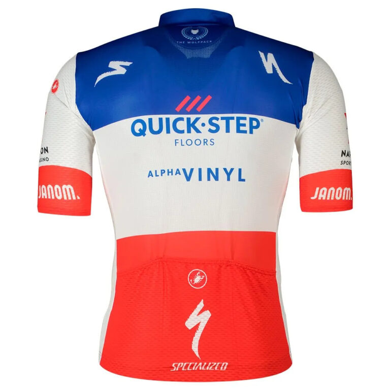 Castelli Quick-Step Competizione Short Sleeve Jersey M French Champion - 2XL French Champion - Image 3