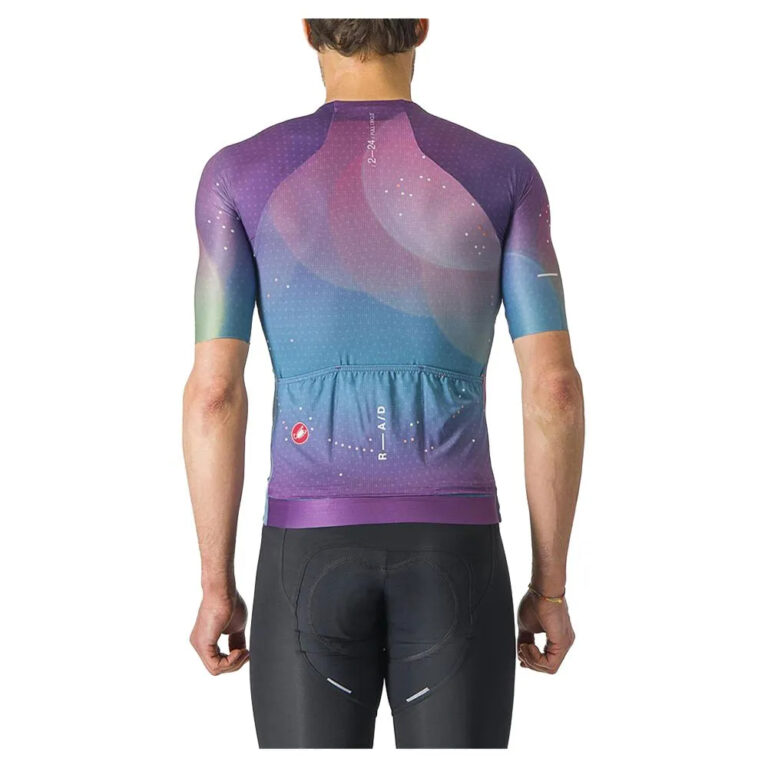 Castelli R-A/D Short Sleeve Jersey XL Multicolor Purple - 2XL Multicolor Purple - Image 2